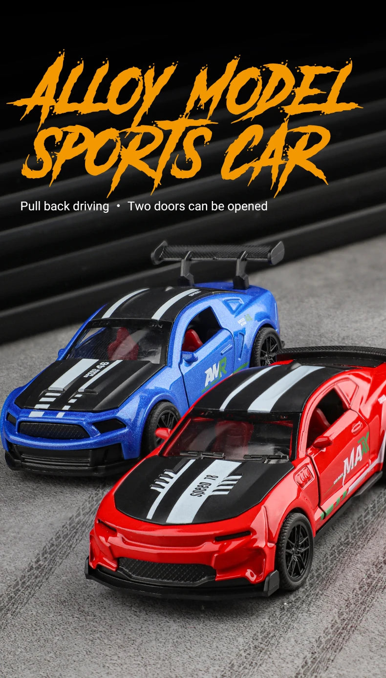 1:43 Diecast Alloy Car Model Children's Toy Car Open the door Decoration Cool Racing Car Boy toys Gift for Kids