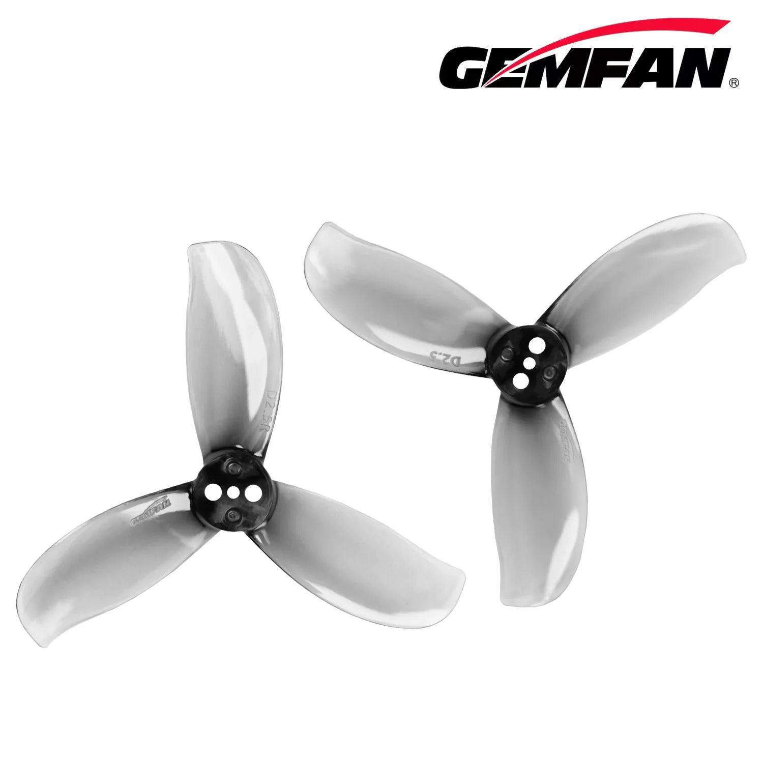 24pcs/12pairs Gemfan D2.5 3-blade 2.5inch PC FPV Propeller 1404 Motor 1.5mm Hole For FPV Drone SpeedyBee BEE25 DJI O4 Air Unit