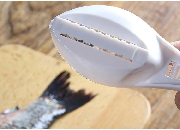 Fish Scale Scraper Fish Skin Brush Seafood Tools Fast Remove Fish Scraper Cleaning Knife Kitchen Accessories