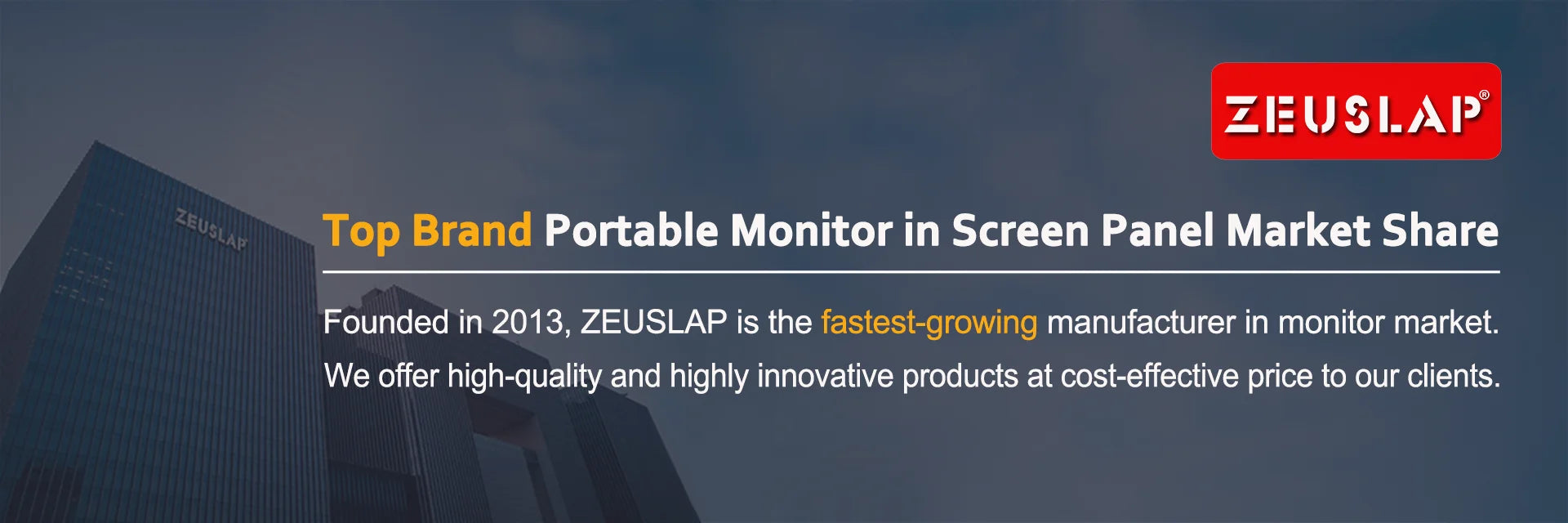 ZEUSLAP 15.6" Stacked Foldable Dual Monitor FHD 100% sRGB Laptop Screen Extender Portable Monitor for Windows Mac OS