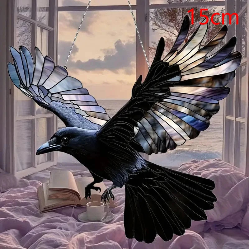 Yifare Spirit Birds, Sheremart Spirit Birds, Acrylic Bird Suncatcher, Bird Ornament For Christmas Tree, Hummingbird Suncatcher