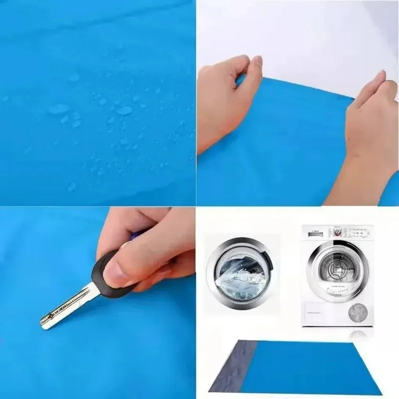 Beach Blanket Waterproof Sandproof Beach Mat 2x2.1m for 2-8 Adults Quick Drying Outdoor Picnic Mat for Travel, Camping, Hiking