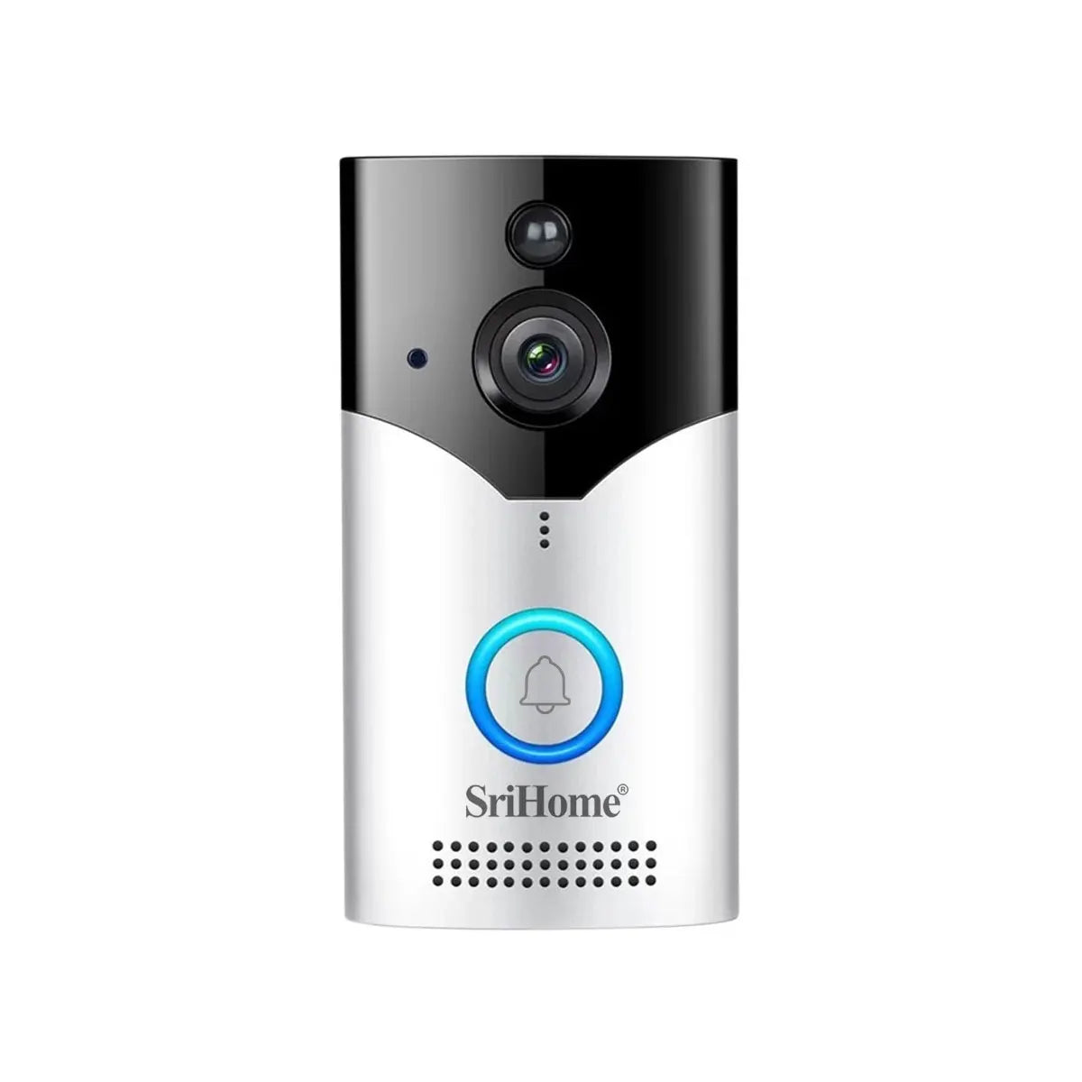 Srihome SH054 5Inch Screen 4MP 1440p Wireless WIFI Doorbell 120Degree Wide Angle Video Door Phone Visual Door Viewer Camera