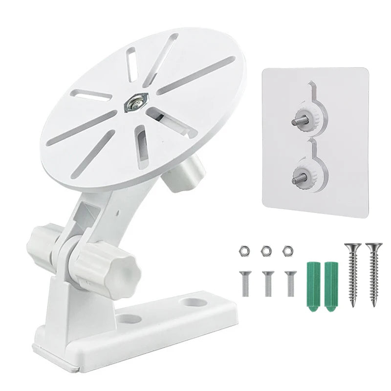 Universal No Punching Camera Shelf Wall Mount Webcam Monitor Stand Bracket Adjustable Security Camera Support Holder Rack