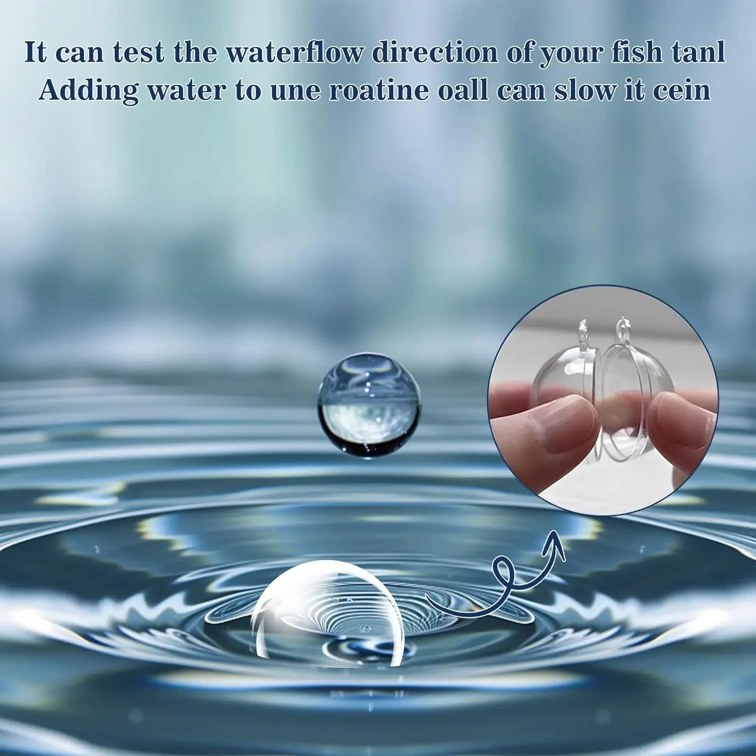 Fish Tank Decoration Creative Floating Diver Ornaments Set Blue Guy Figurines for Underwater Scenery Bottom Aquarium Decor