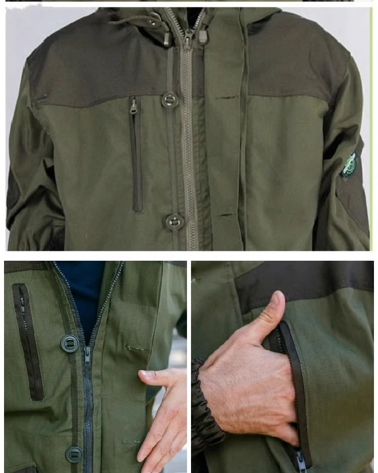 SMTP E7 Hunting Tactical Set GORKA-5 Combat Suit Set for Russian Army Special Forces Men's Retro Winter Jacket Battle Suit