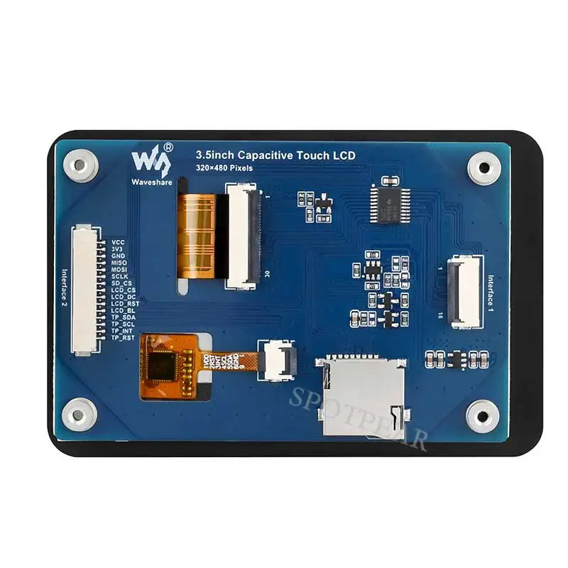 ESP32 3.5 inch Capacitive TouchScreen LCD Display ST7796 FT6336 320x480 For Arduino / Raspberry Pi / Pico