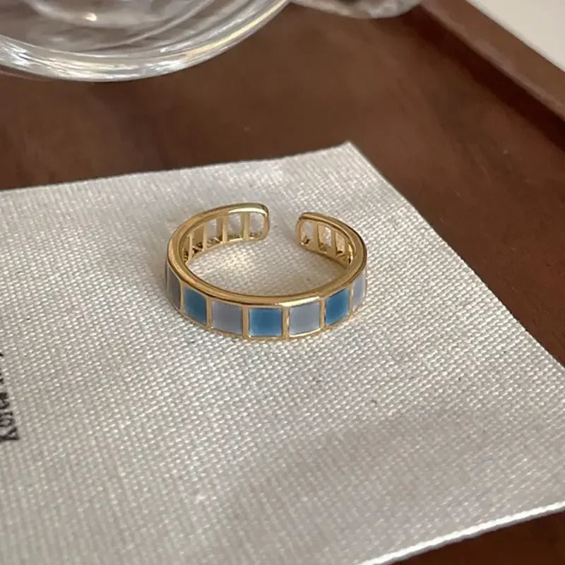 3Pcs/Set Retro Individuality Geometry Irregularity Rings Sets for Women Fashion Simple Originality Ring Daily Party Jewelry Gift