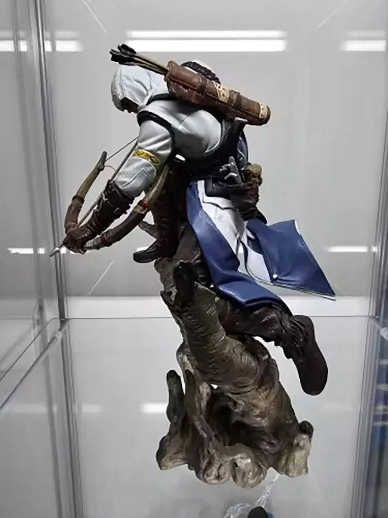 Game Assassins Creed Origins Action Figure Kenway Connor Edward James Figuras Toy Anime Peripheral Model Ornament GK Statue Gift