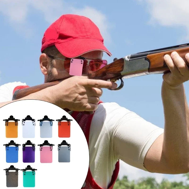 International Standard Shootings Glasses Blinders Occluder Clip Patches Eye Mask Aim Assistance Glasses Patches Enduring