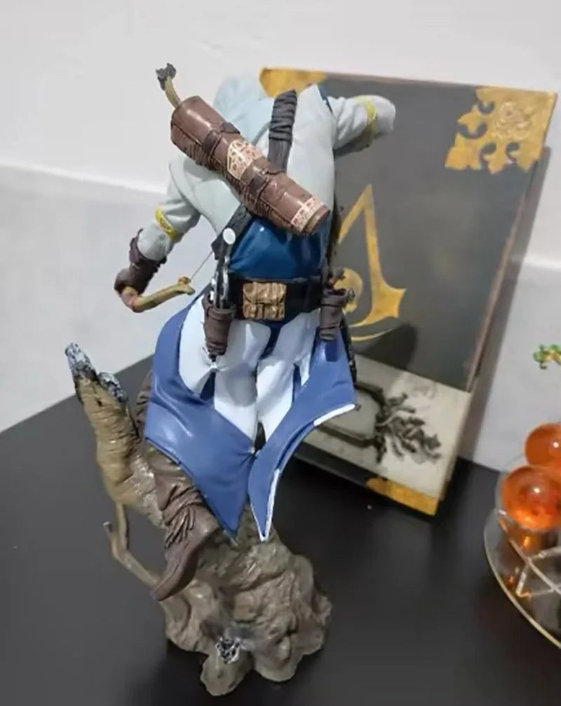Game Assassins Creed Origins Action Figure Kenway Connor Edward James Figuras Toy Anime Peripheral Model Ornament GK Statue Gift