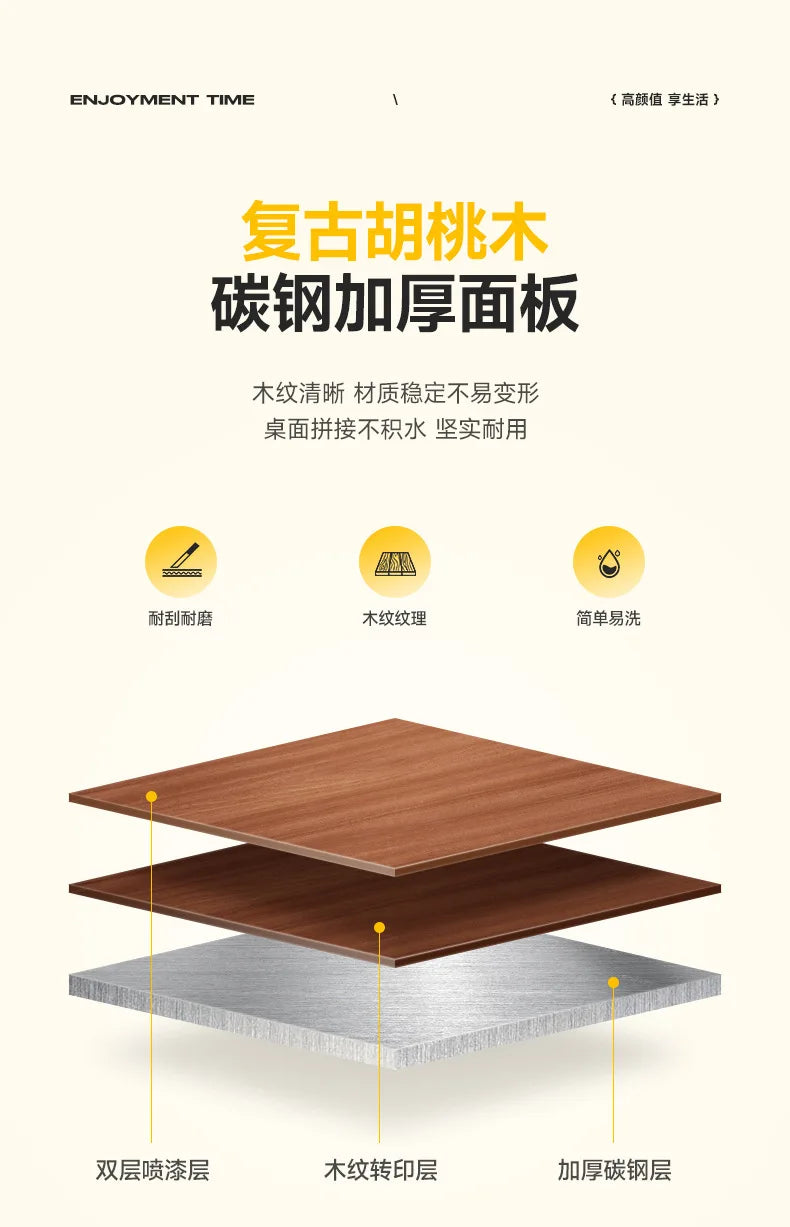 Outdoor Picnic Desk Lightweight Aluminum Table Sturdy Foldable Portable Folding Camping Table Garden Lawn Party Use Furniture