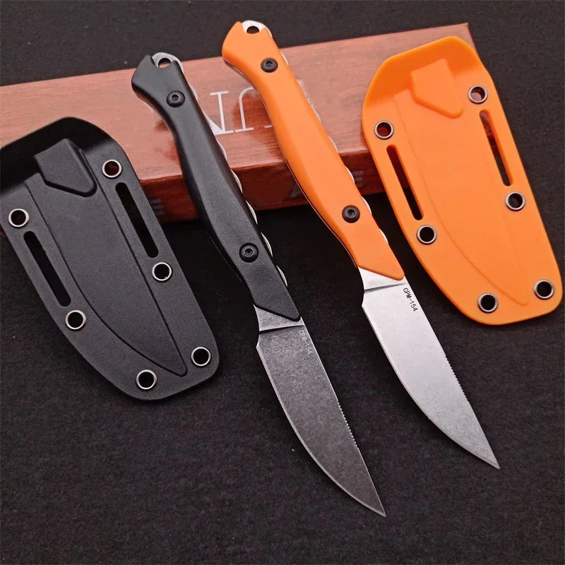 New Pocket Knife Fixed Blade Knife CPM-154 Steel Survival Knives Outdoor Camping Knife EDC Tools