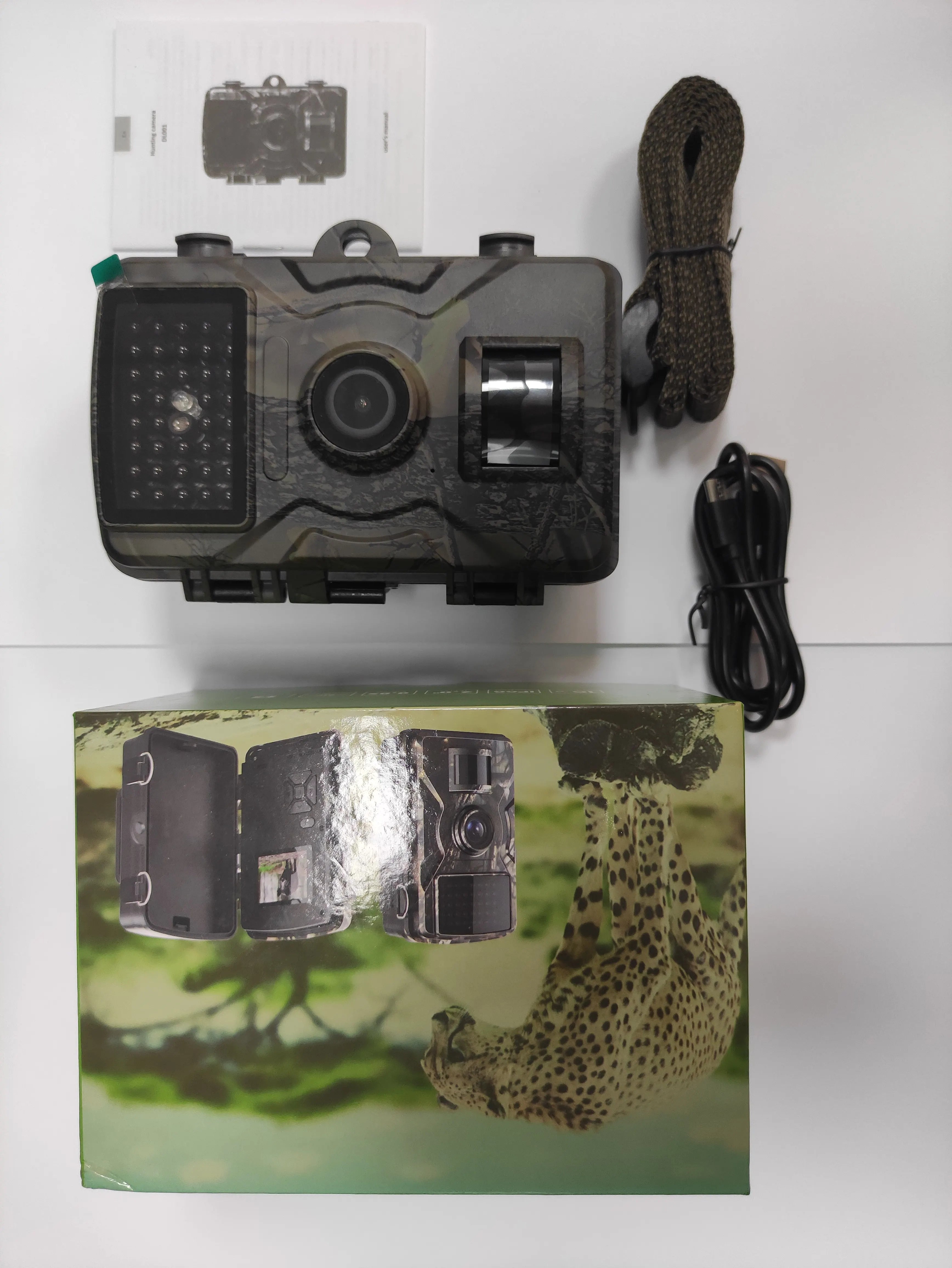 Hunting camera with 32G memory card hunting machine field hunting HD camera suitable for outdoor camping security monitoring