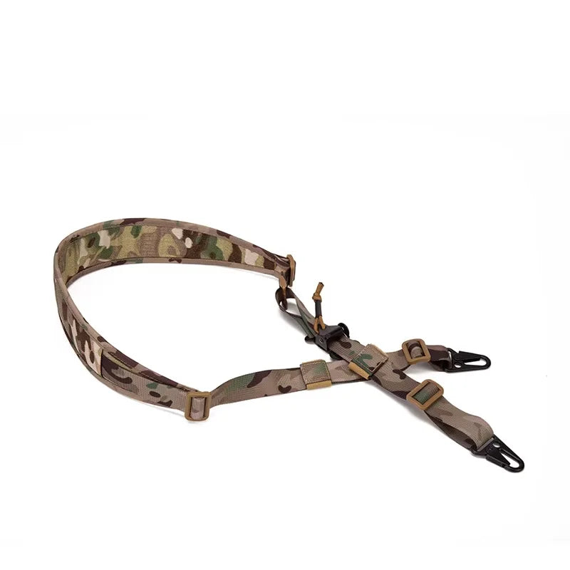 Hunting Rifle Tactical Sling Removable 2 Point Padded Combat Modular Shooting Equipment MC Strap Accessories for Outdoor Hunting