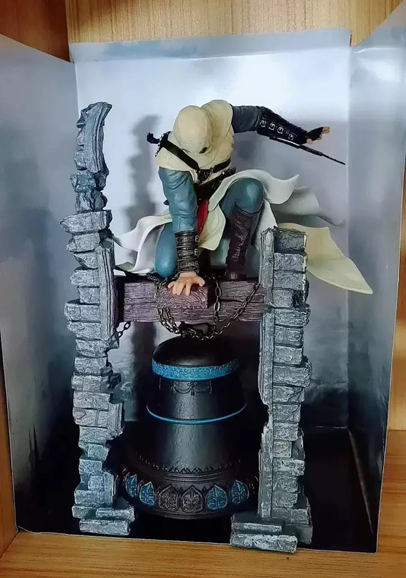 Game Assassins Creed Origins Action Figure Kenway Connor Edward James Figuras Toy Anime Peripheral Model Ornament GK Statue Gift